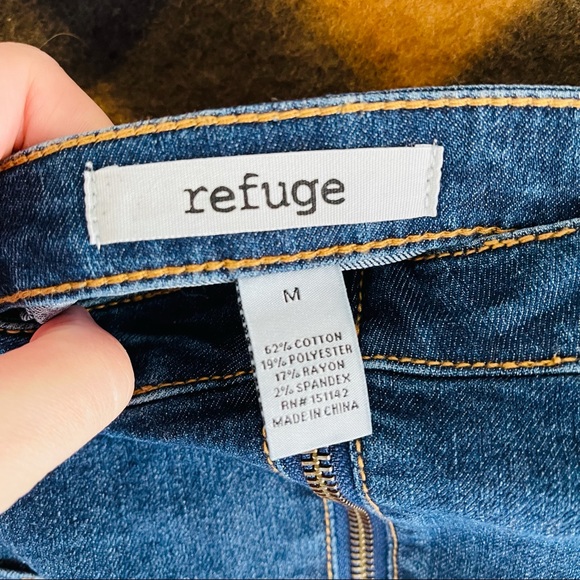 Vintage Y2K Charlotte Russe Refuge Denim Mini Skirt - Picture 5 of 6